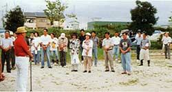 第1回南区一斉清掃開会式（平成9年9月）