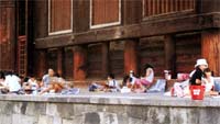 親と子の写生会と東寺拝観