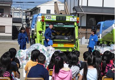 唐橋小学校の授業の様子