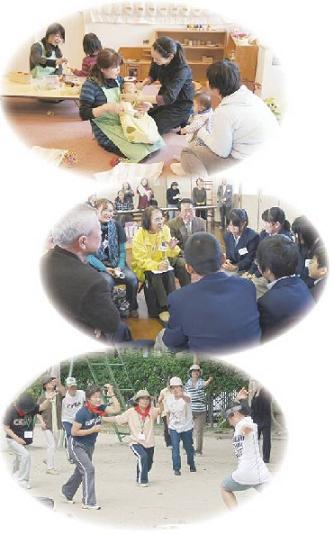 ボランティアグループの活動の様子