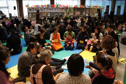イベント、親子みんなでつながろう！の様子