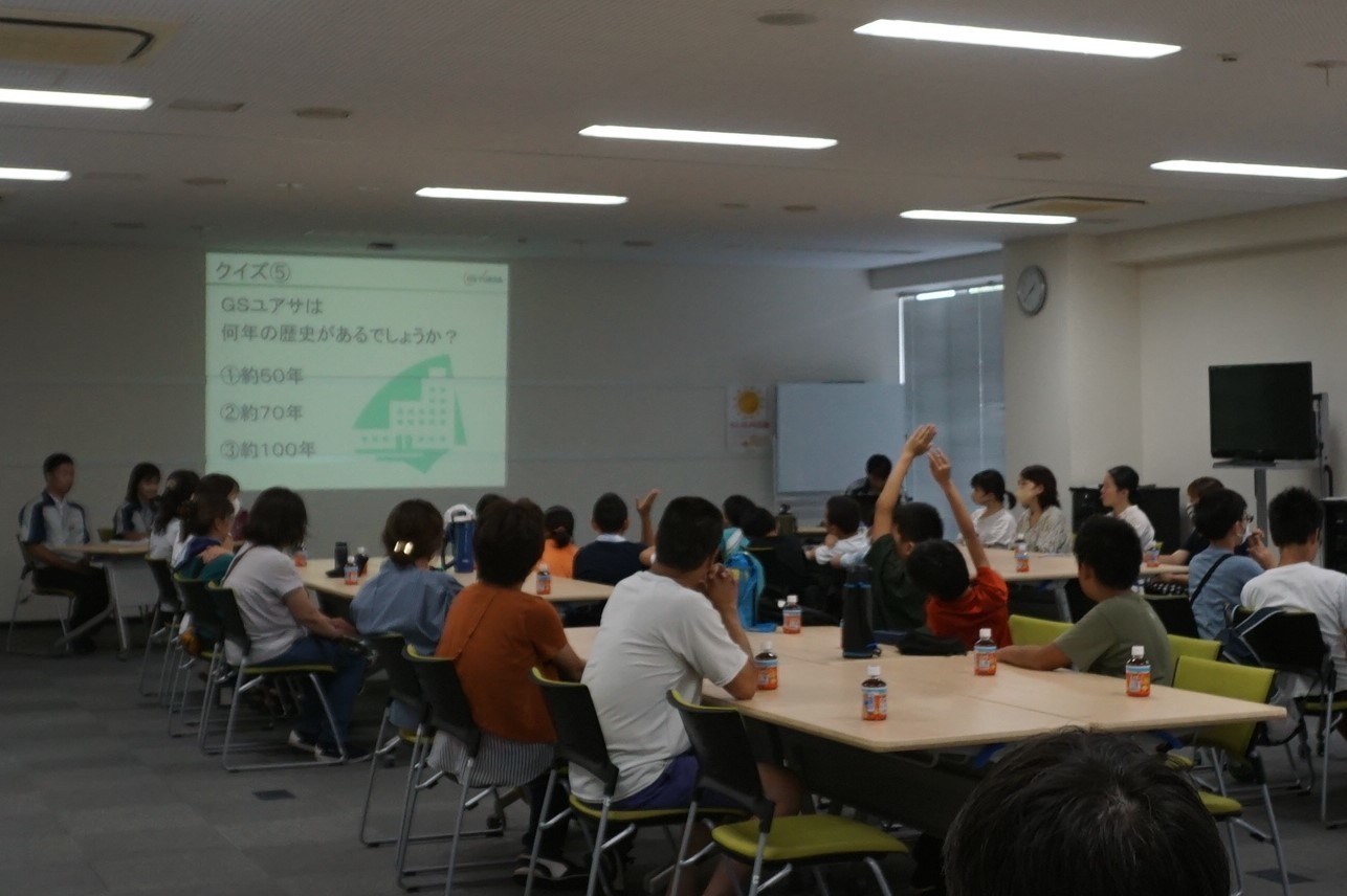 会社紹介の様子