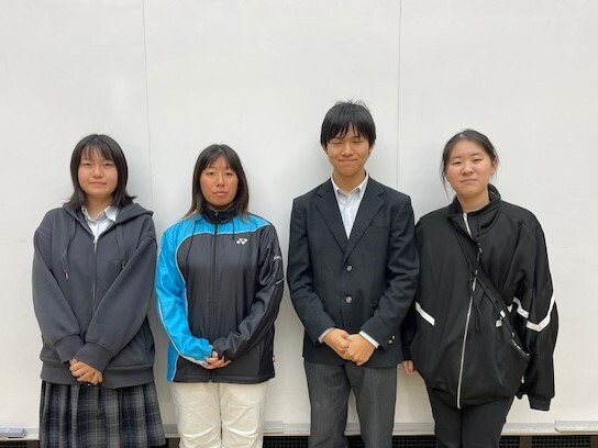 塔南・開建高校の生徒の皆さん