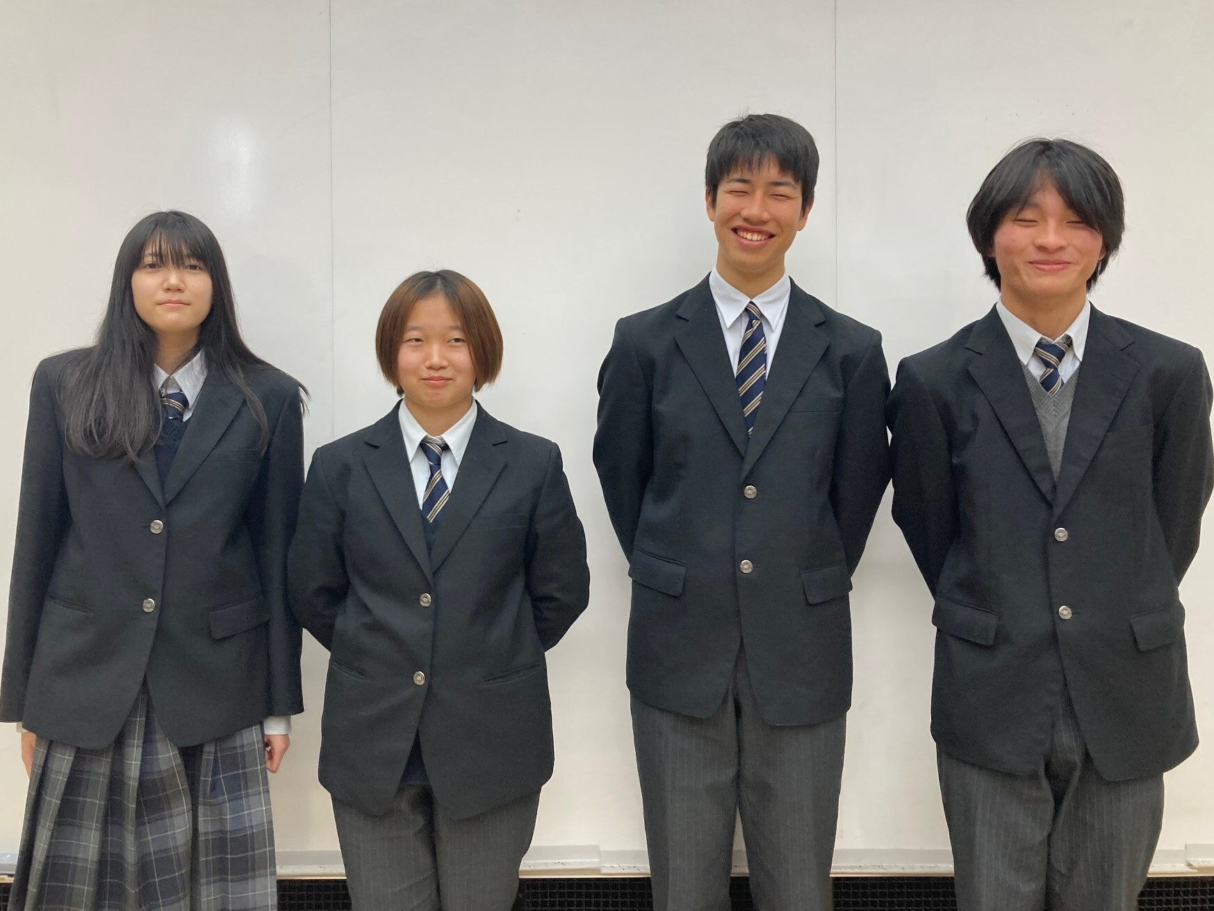 塔南・開建高校の生徒の皆さん