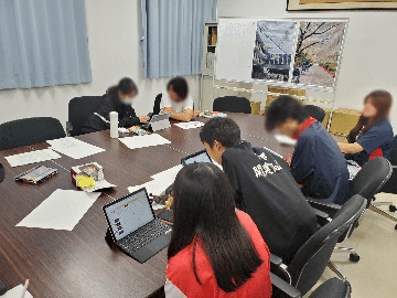 話し合いの様子
