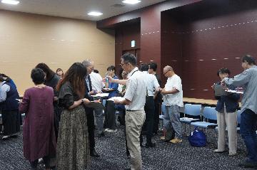 準備運動＆自己紹介の様子2