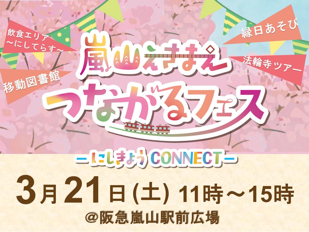 嵐山えきまえつながるフェスにしきょうCONNECT