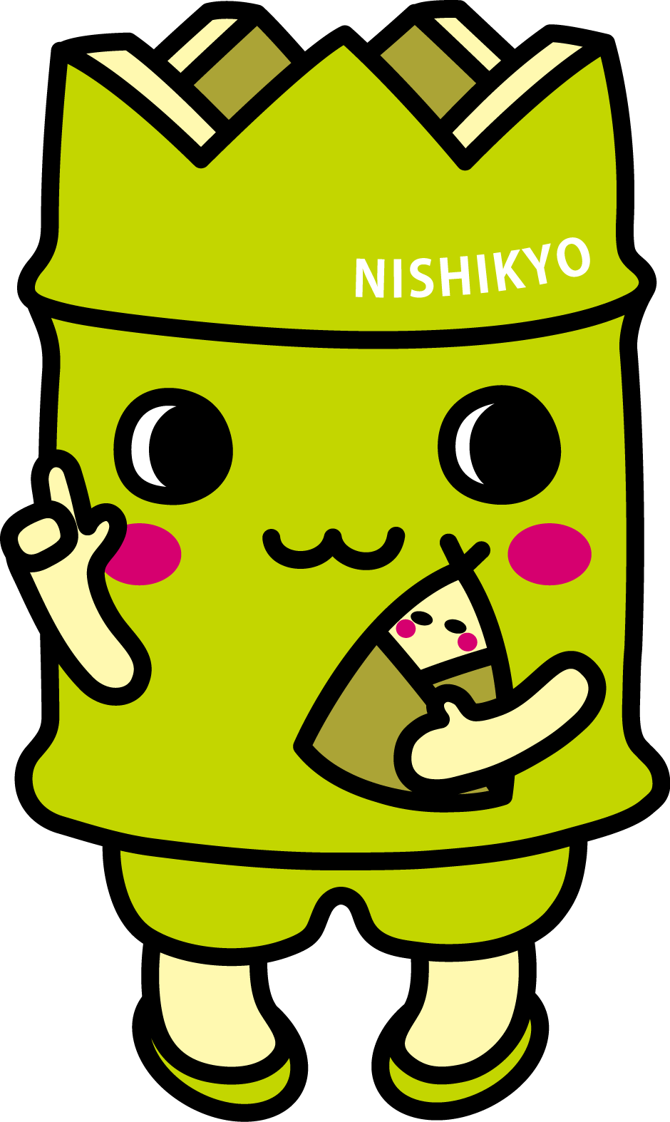 人差し指をたてる