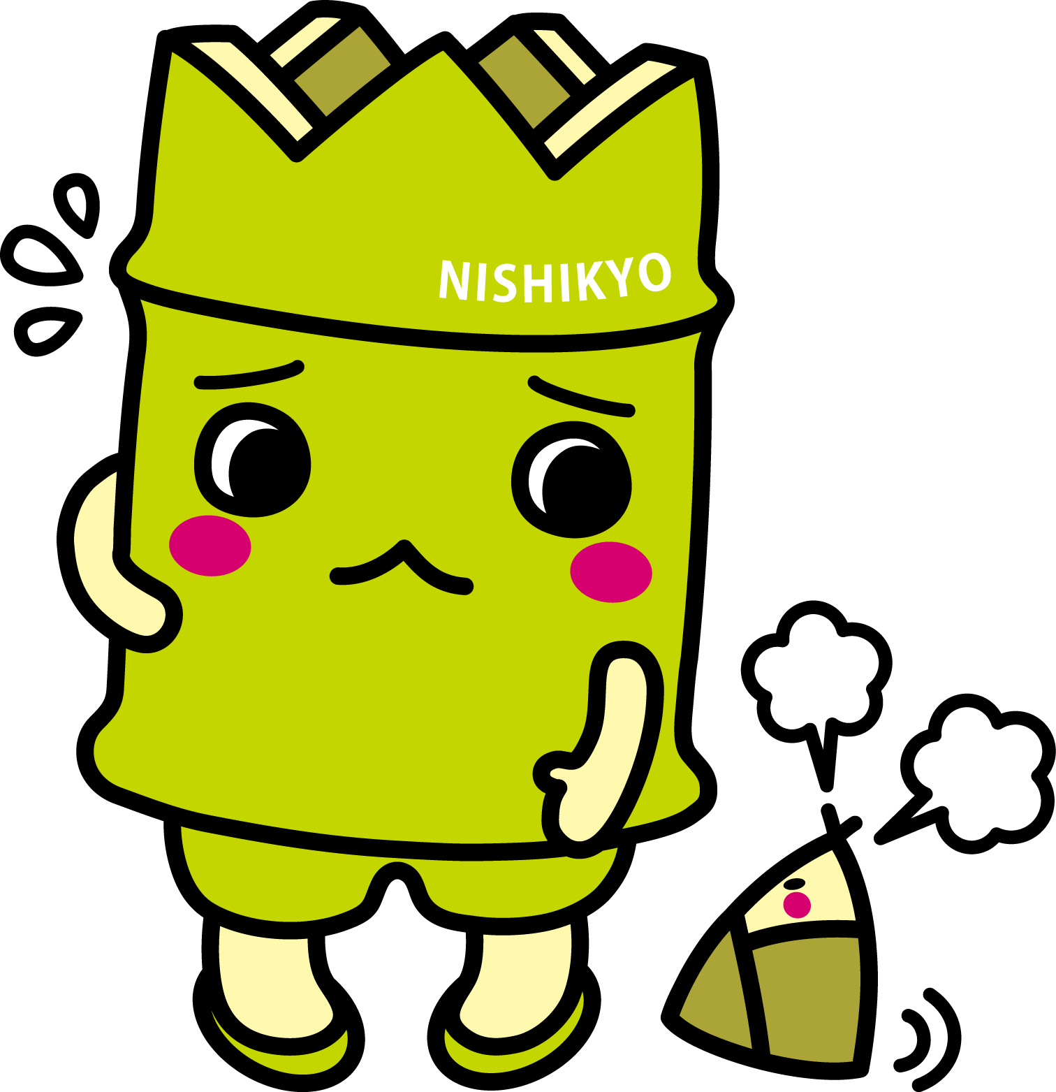 のこたんに怒られる
