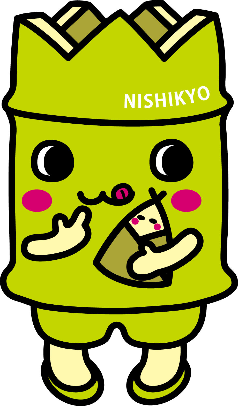 舌を出す