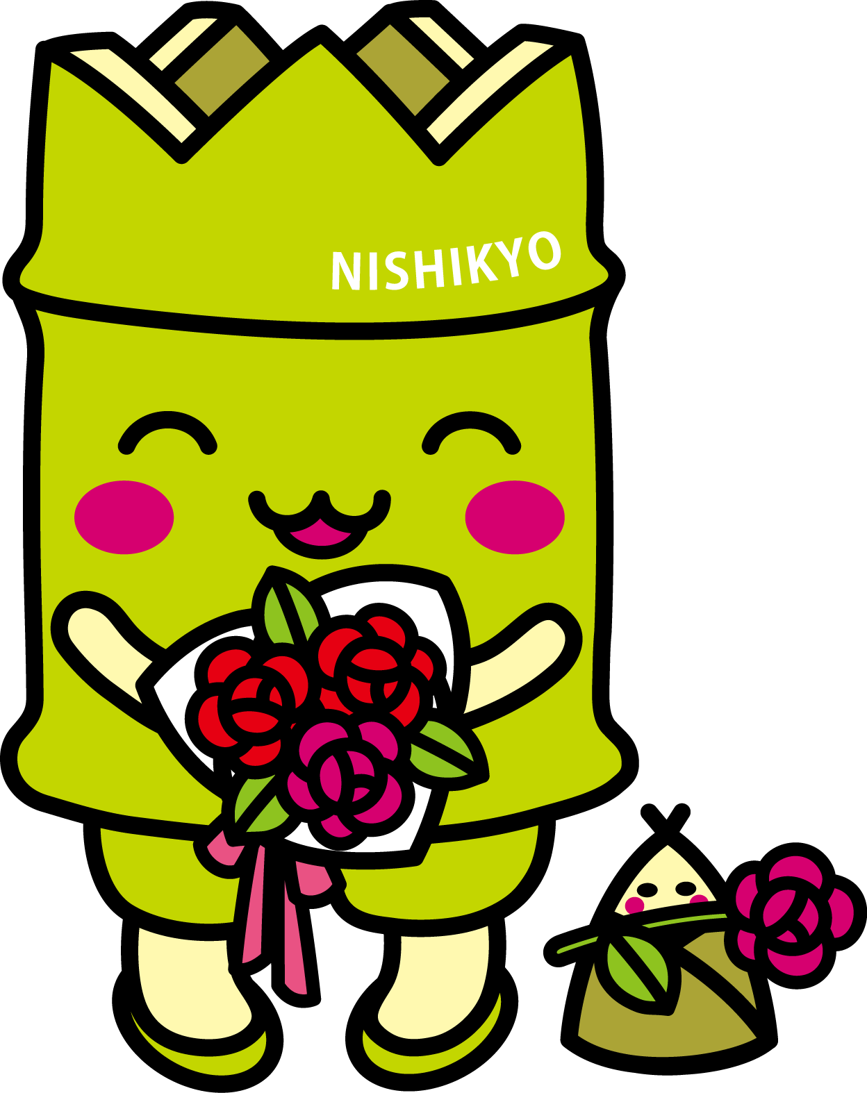 21 花束を持つ