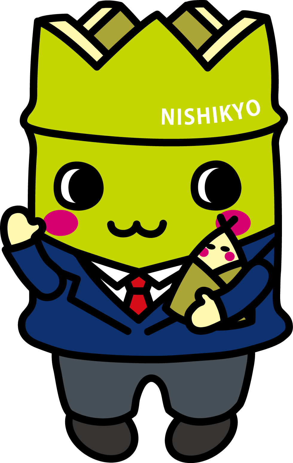 63 紺のブレザー