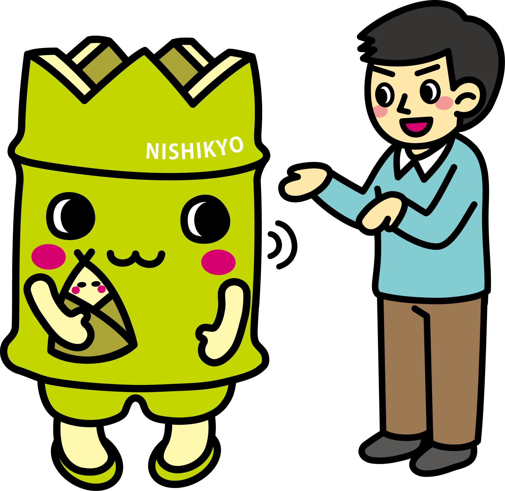 68 男性の話を聞く