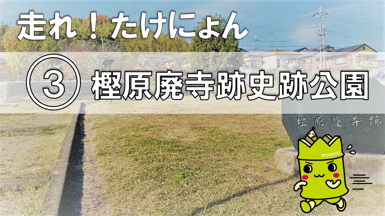 3 樫原廃寺跡史跡公園