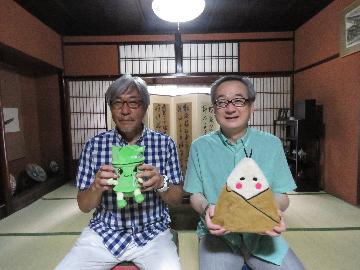 玉村隆史さん、玉城博和さん（向かって左から）