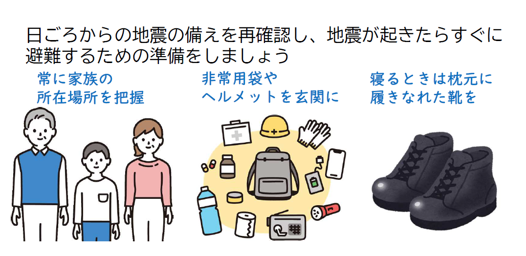 巨大地震注意