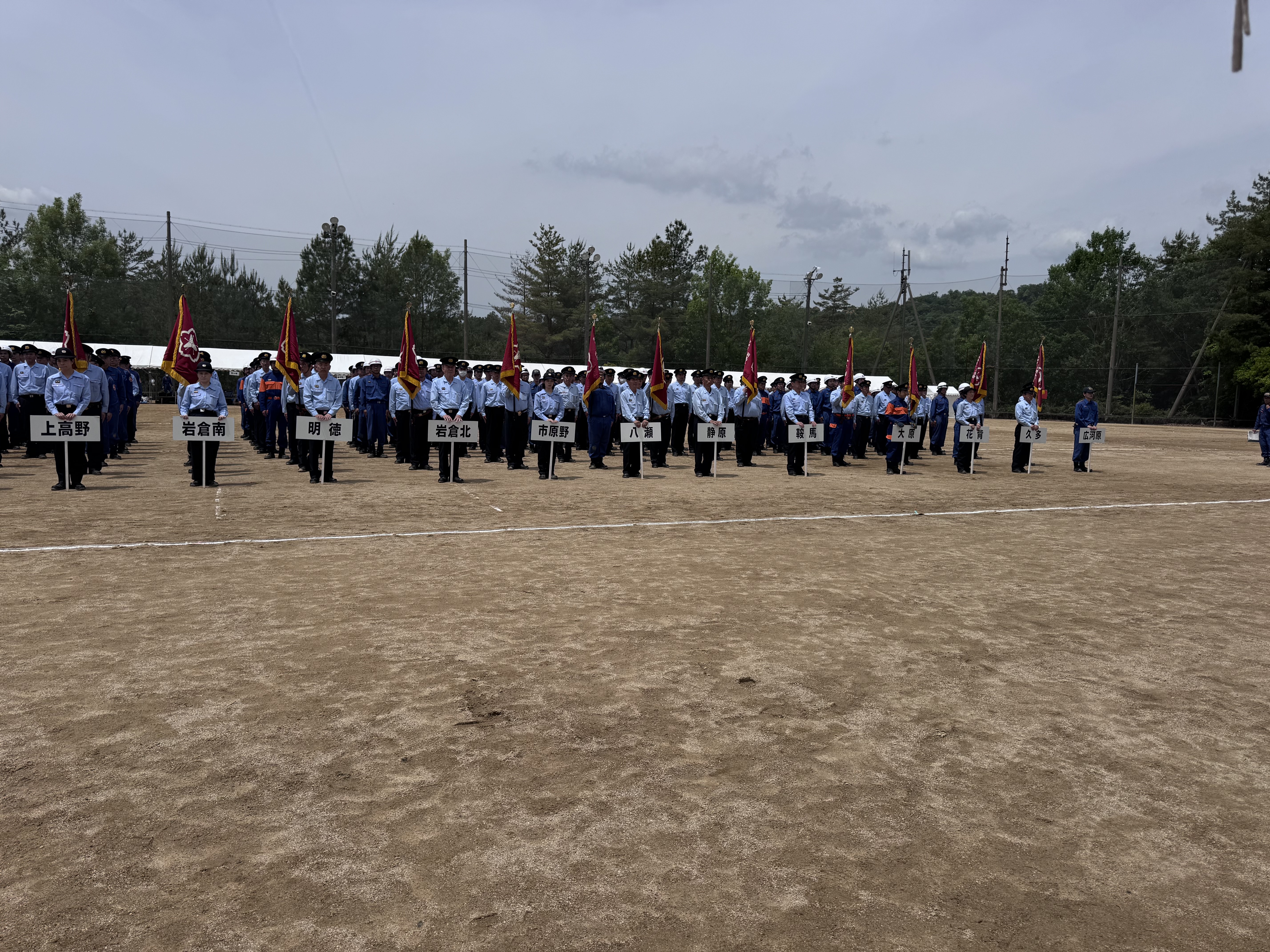 分団整列3