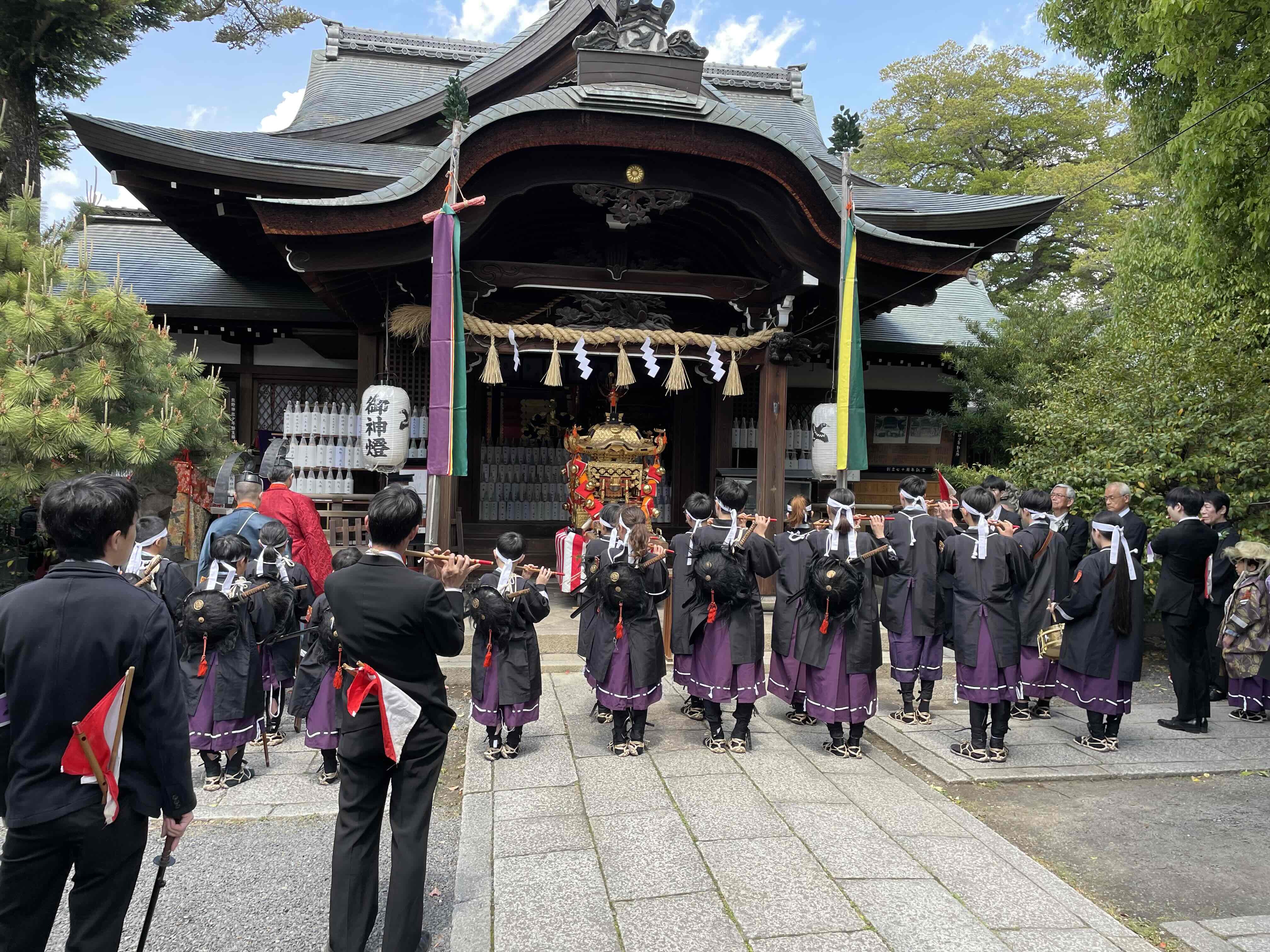 熊野神社少年勤王隊