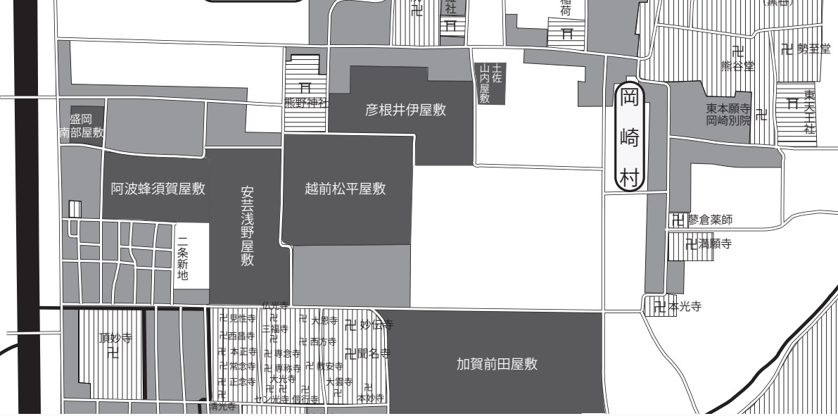 1868年の聖護院村