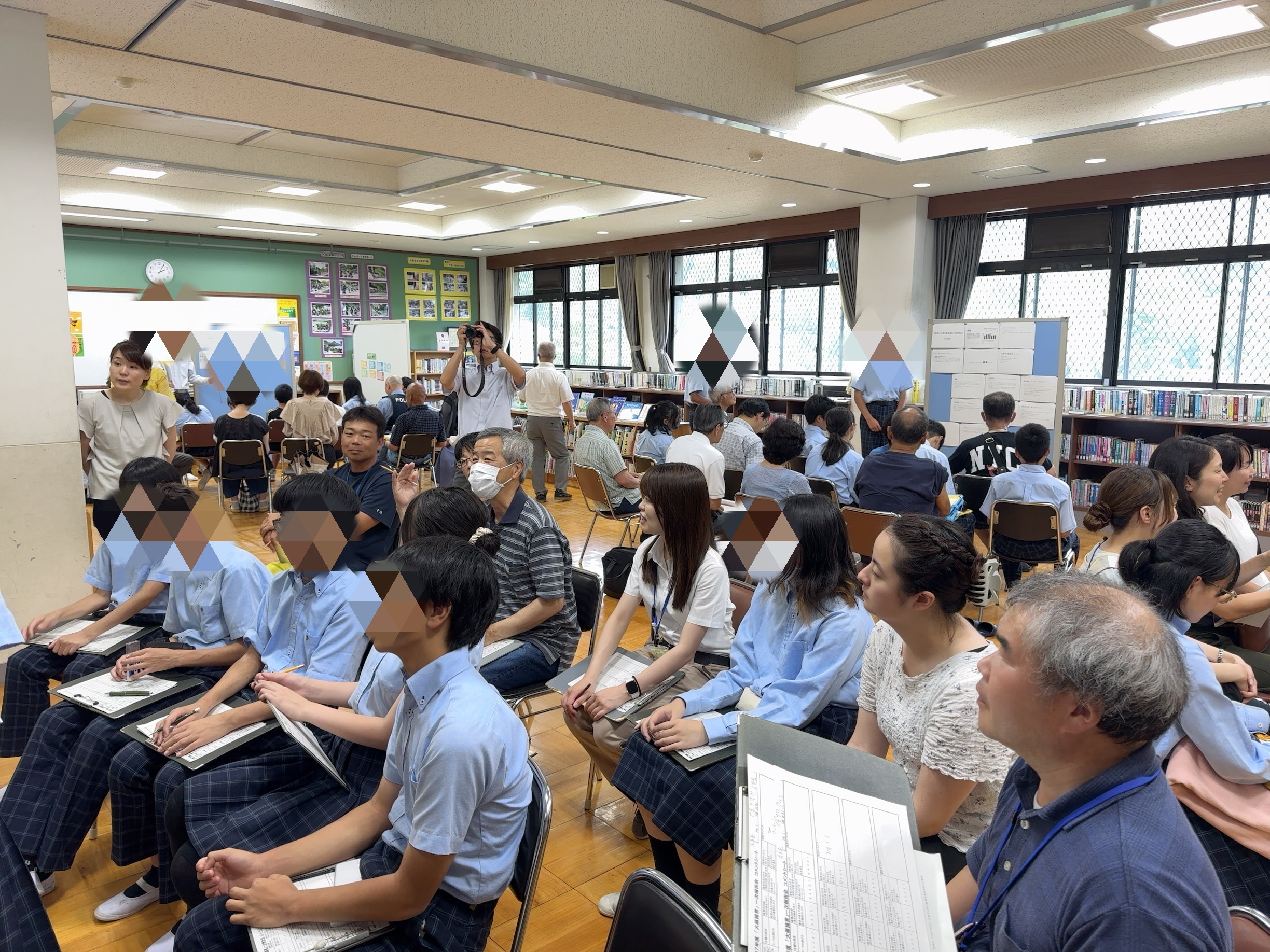 発表中
