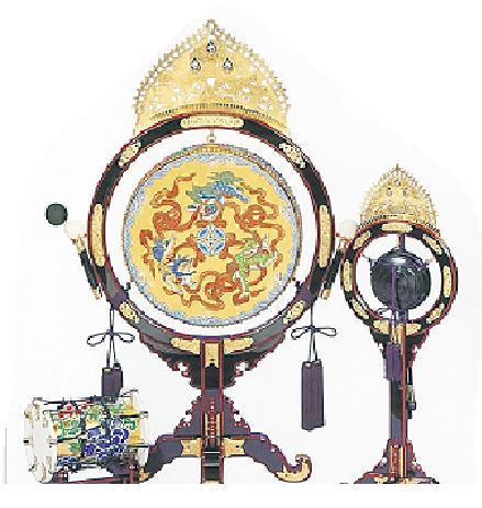京の神祇装束調度品の画像です。