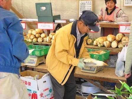販売の様子