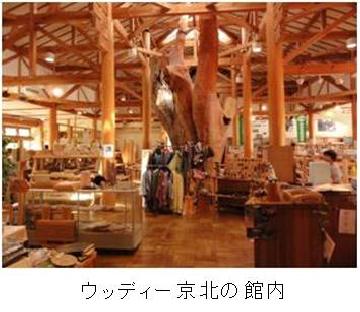 ウッディー京北の館内の様子