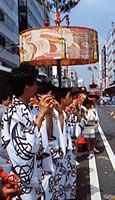 お囃子の写真