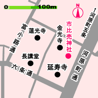市比売神社の所在地図