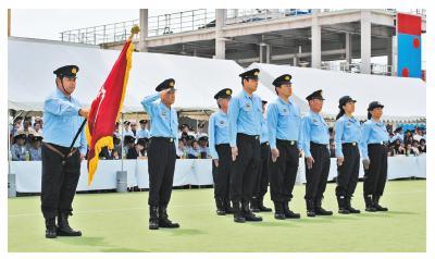 永松消防分団が京都市消防団総合査閲特別賞を受賞