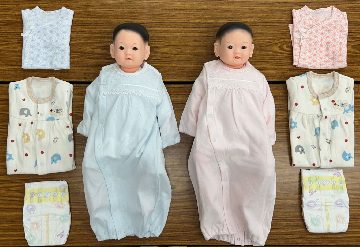 赤ちゃん人形の写真