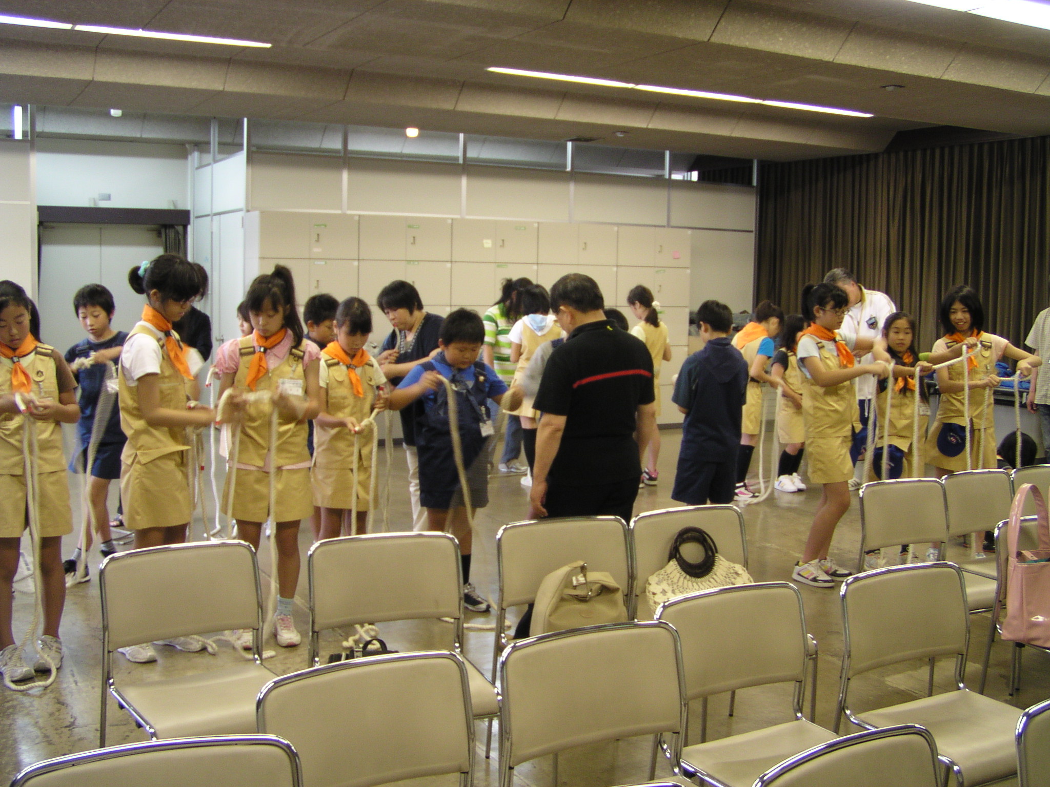 規律訓練中
