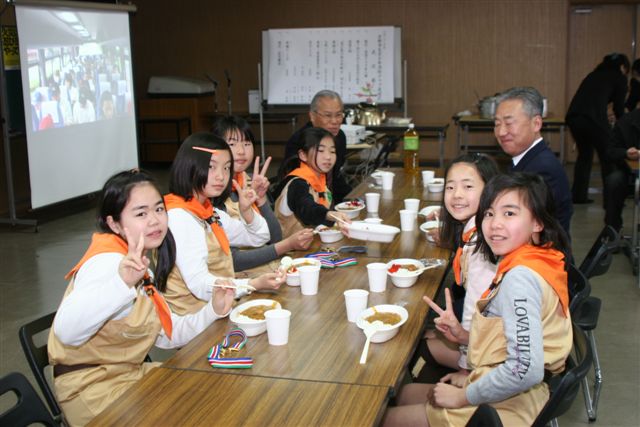 お別れ会での軽食