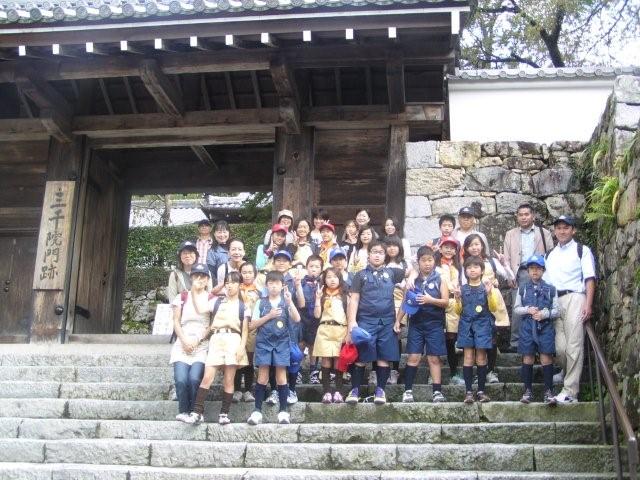 三千院門跡にて！