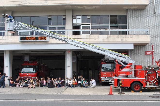 小型はしご車