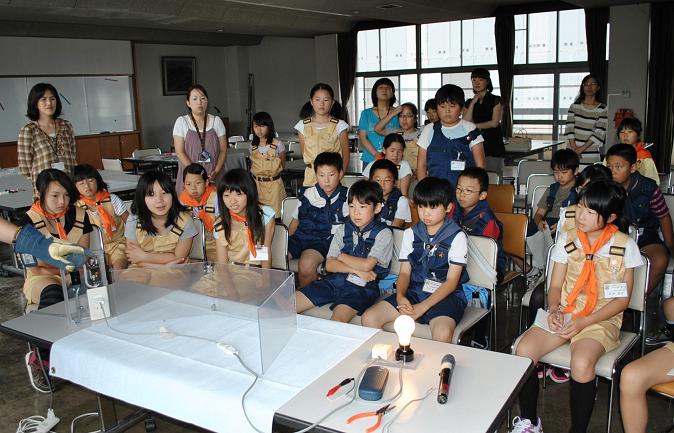 電気火災について学びました