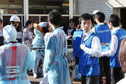 病院での訓練