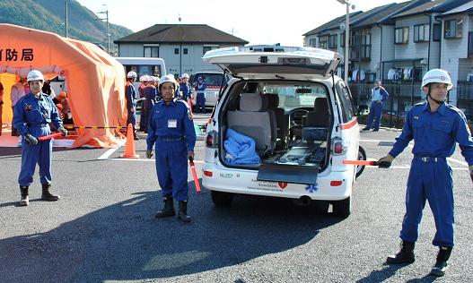 消防団出動