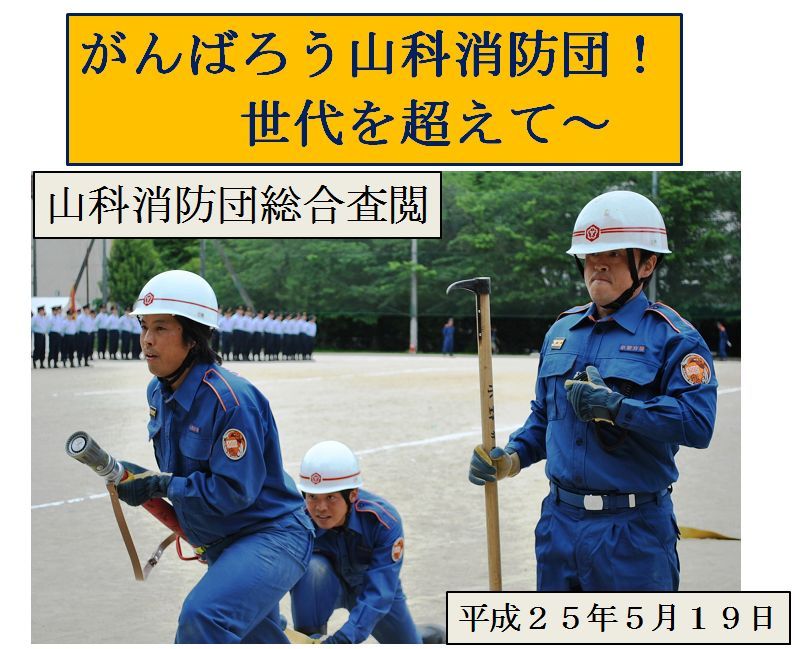消防訓練の様子
