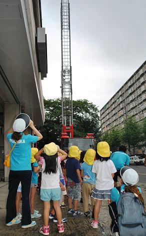 陵ケ岡保育園の皆さん