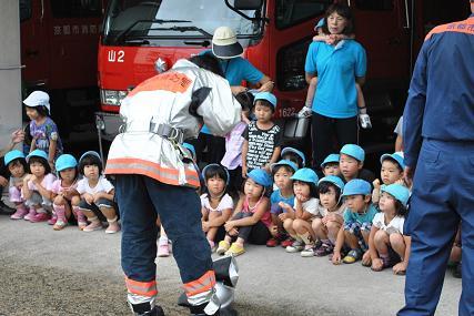 陵ケ岡保育園の皆さん