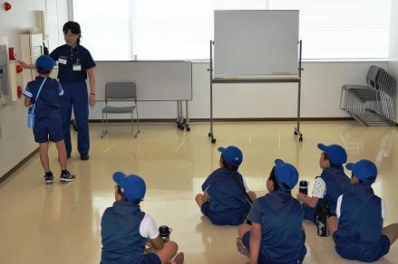 火災に備える設備についての研修