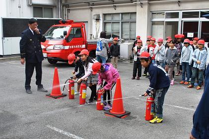 消火器取扱訓練