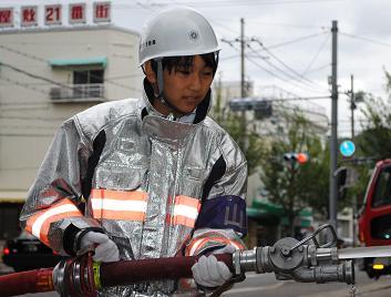 放水体験