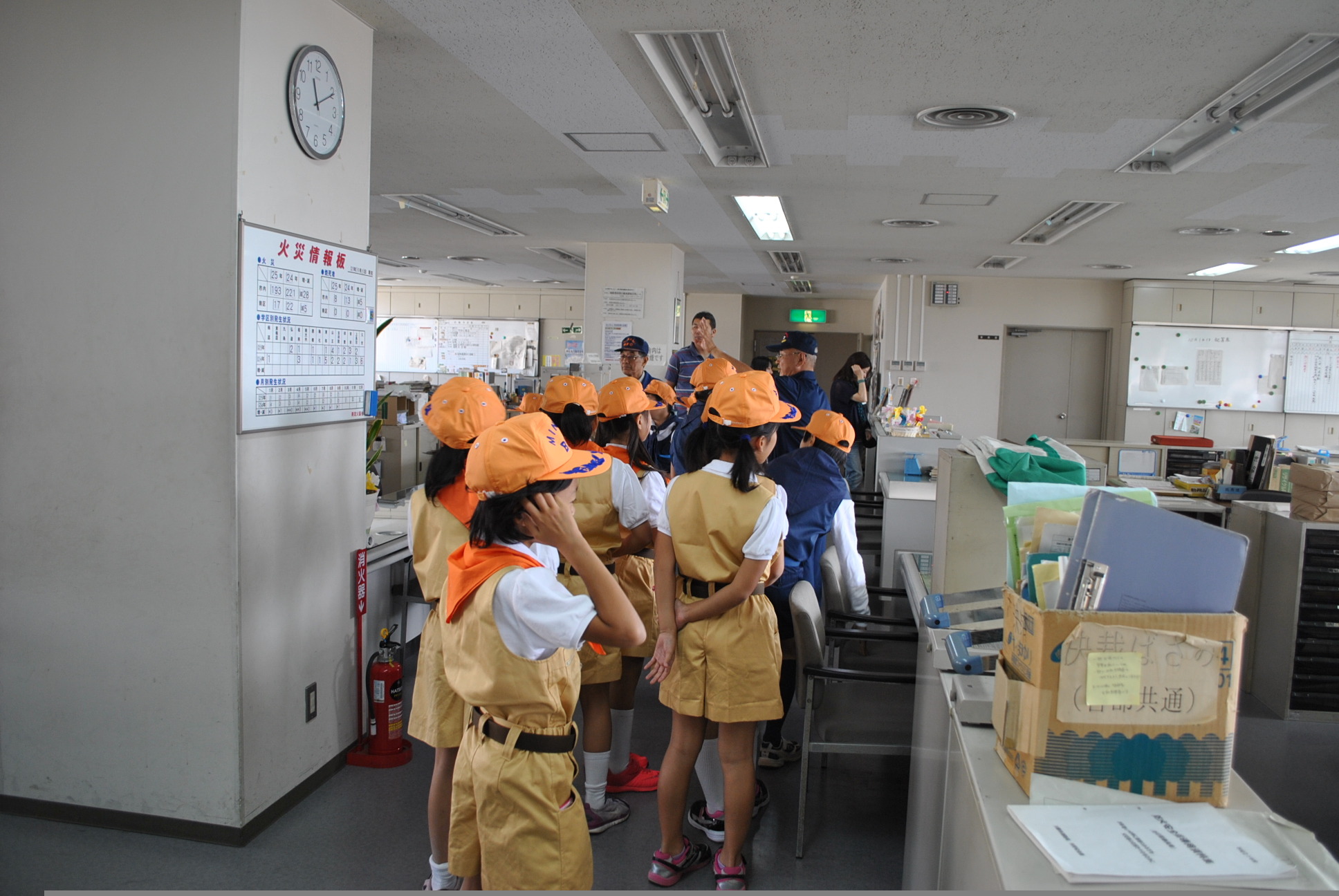 庁舎の見学