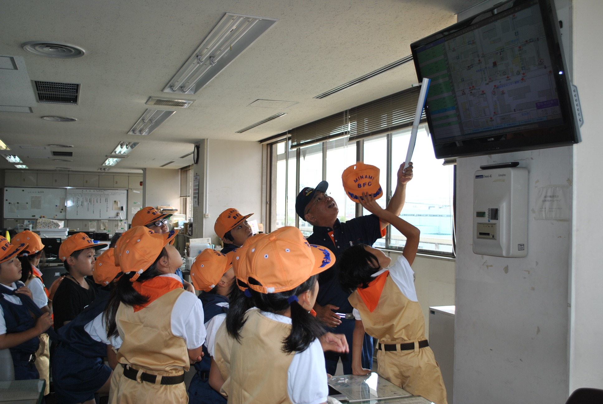 庁舎の見学