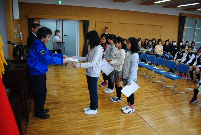 入退会式の模様