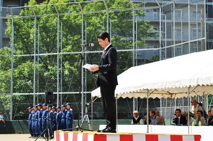 石黒山科区長祝辞