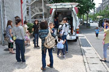 消防車見学