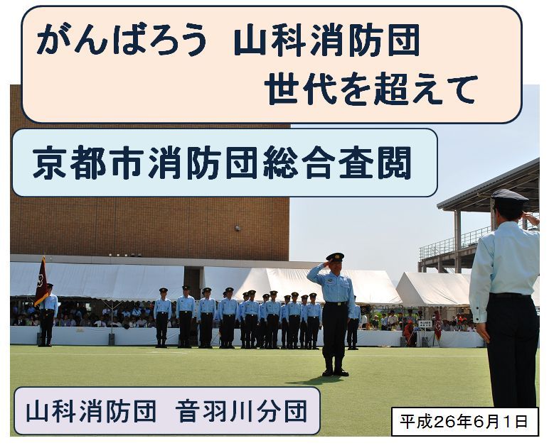 京都市消防団総合査閲